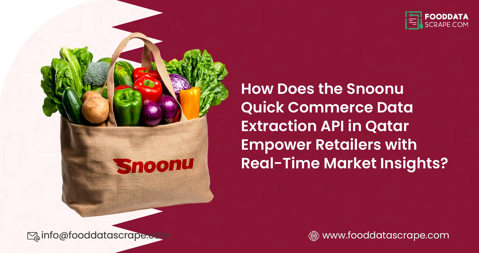 Snoonu Quick Commerce Data Extraction API in Qatar